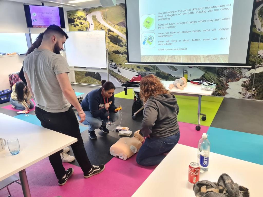 First Aid at Work training in Glasgow